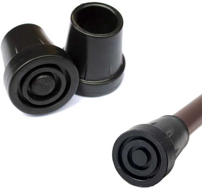 도나토르 어르신 효도지팡이 고무패킹 패드 2p, 2개, 블랙