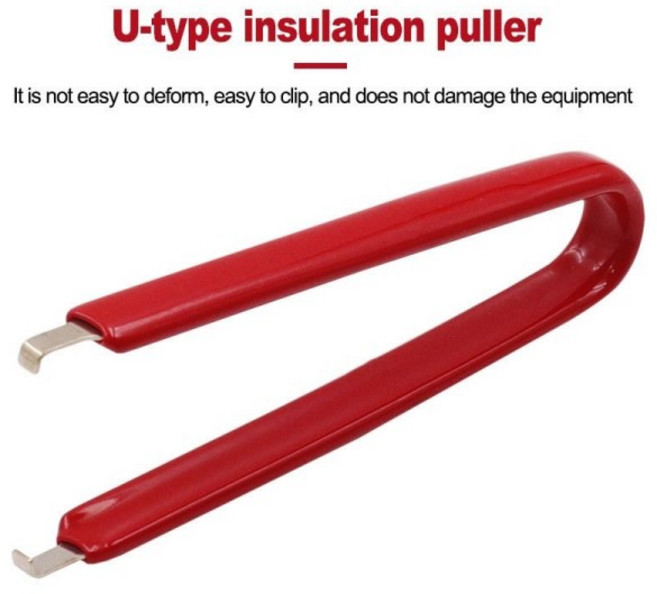 U 타입 트위저 IC 칩 추출기 전자 부품 추출 수리 도구 ROM 추출 제거 풀러, 07 Green