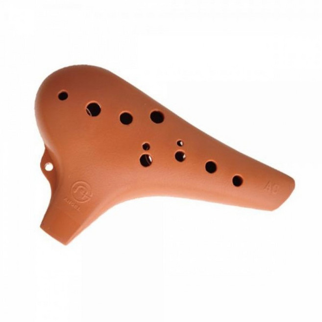 오카리나(점토색) 알토 온음, 상세페이지 참조, (AG) 엔젤 AWO-P12 알토 온음 오카리나(점토색), 1개