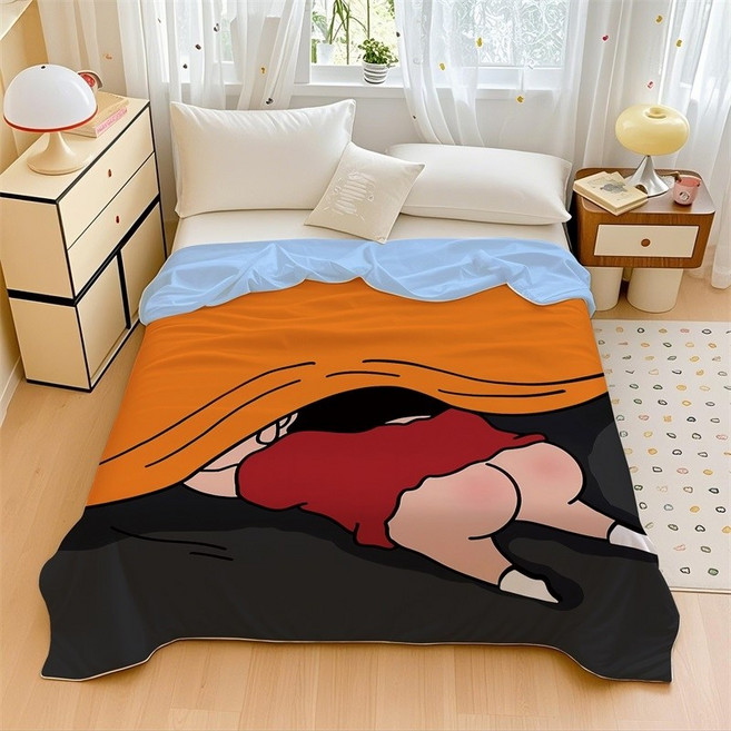 크레용신짱 캐릭터이불 사계절 싱글 더블 순면이불