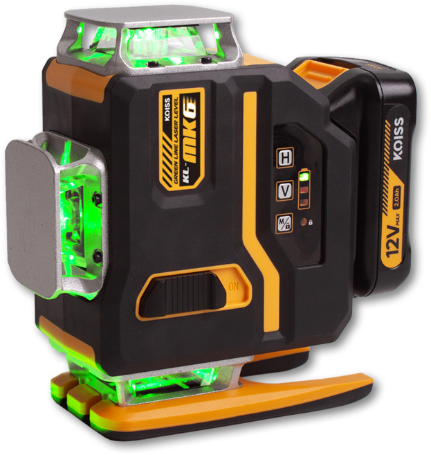 코이스 4D 그린 레이저레벨기 KL-MK6, 1개