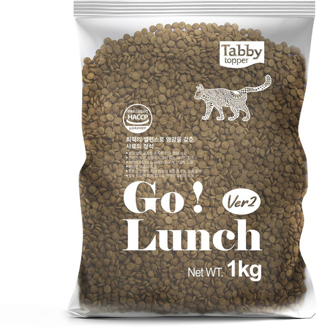 테비 고런치 버전2 최적의 밸런스 고양이사료, 1개, 1kg, 곡물