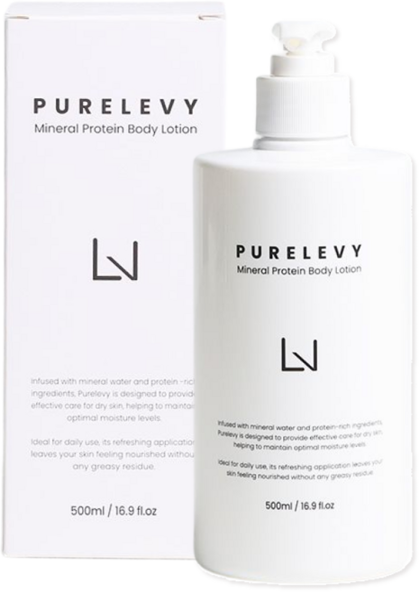 퓨어레비 미네랄 프로틴 고보습 바디로션, 1개, 500ml