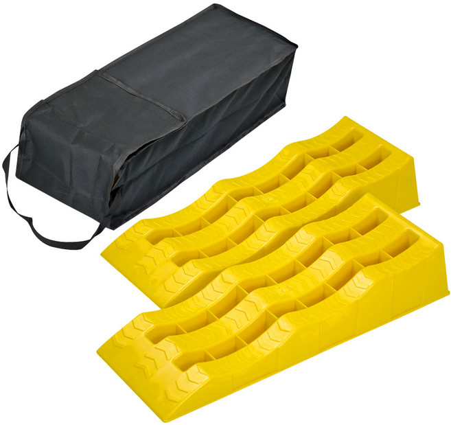 캠핑카 카라반 트레일러 3단 레벨러 고임목 버팀목 캠핑 차박 높이 수평 주차 _ 카라반 3단 레벨러 2개(세트) + 가방포함, 1개