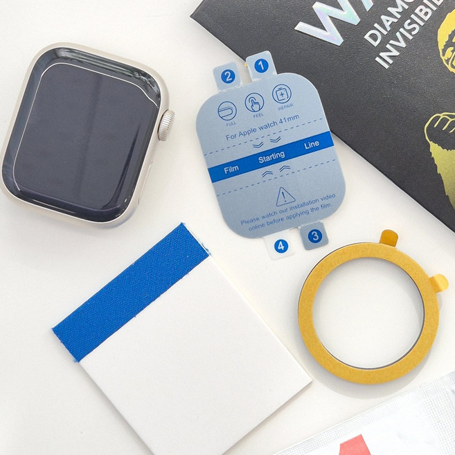 영스피플 2개 애플워치 호환 사생활 보호 액정 필름 6 7 8 9 10 11 se2 3 울트라 40 41 42 44 45 46 49 커버, 40mm