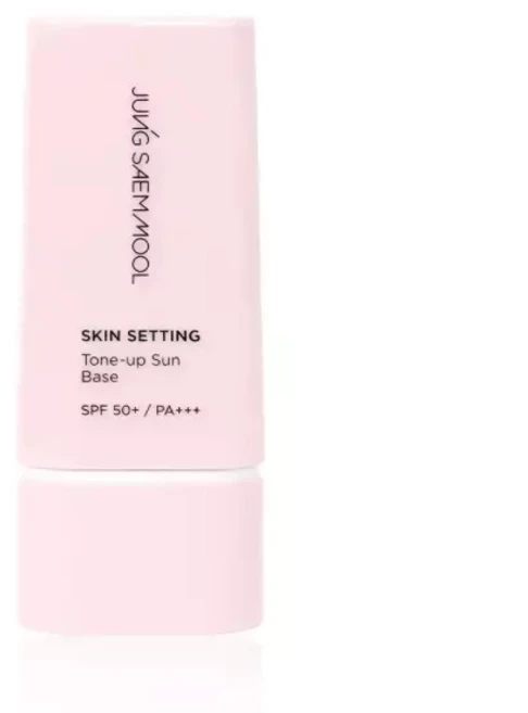 [/클리오]정샘물_스킨 세팅 톤업 선 베이스 40ml, 정샘물 스킨 세팅 톤업 선 베이스 40ml, 1개