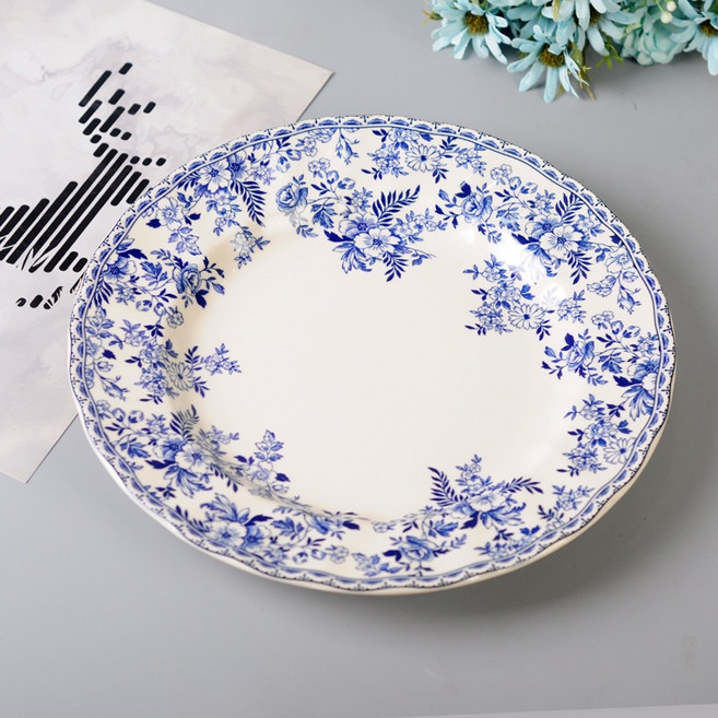 영국 수출 존슨브라더스 세라믹 식기 세트 명품그릇 빈티지 접시, 1개