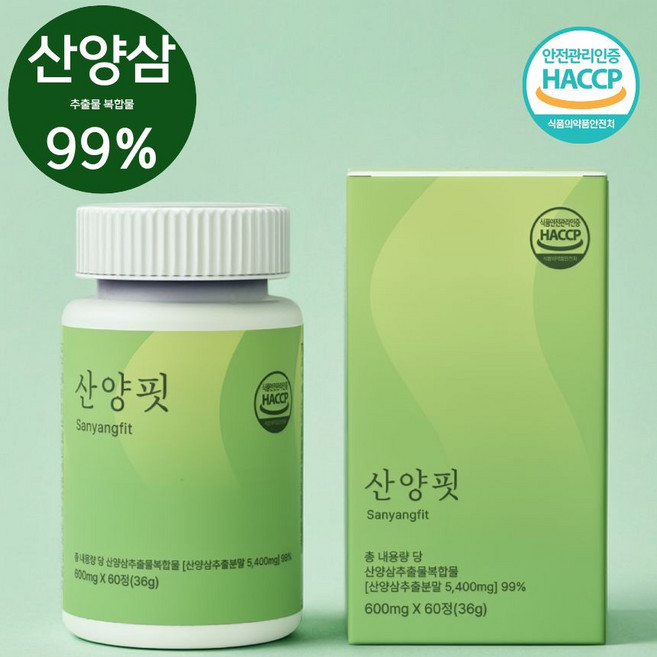 디어바이탈 산양핏, 1개, 60정