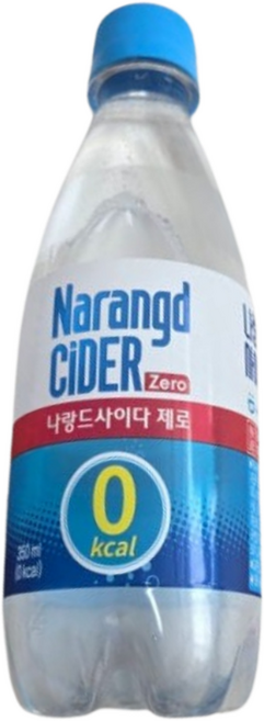 동아오츠카 나랑드 사이다 제로 오리지널, 350ml, 6개