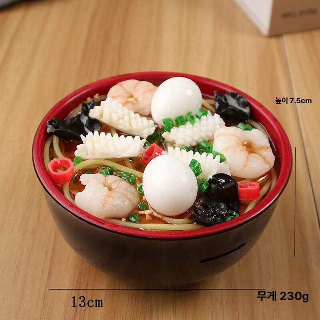 가짜 라면 우동 카페 디피용 계란 그릇 갈비 국수 채식, 이끼면