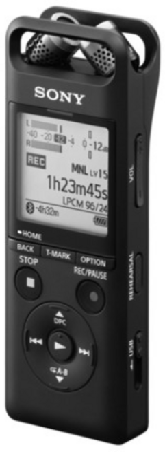 소니 보이스레코더 휴대용 고성능 녹음기 16G, PCM-A10(블랙)