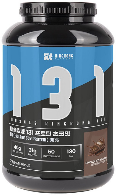 머슬킹콩 131 프로틴 2kg, 1개