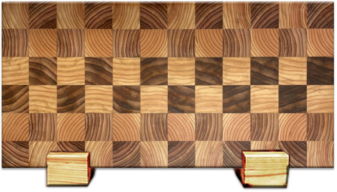 국내산 엔드그레인 편백 원목 나무도마, 03.체스편백도마, 1개