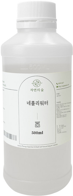 [자연의숲] 네롤리워터, 1개, 500ml