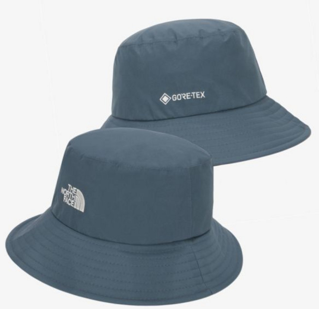 [매장판] 노스페이스 모자 등산 벙거지 고어텍스 라이트 버킷 햇 스모크 블루 NE3HS00B, M