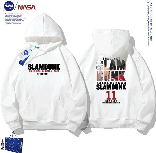 nba 슬램덩크 유니폼 후드티 후드 트레이닝복 티셔츠 러닝복 후디