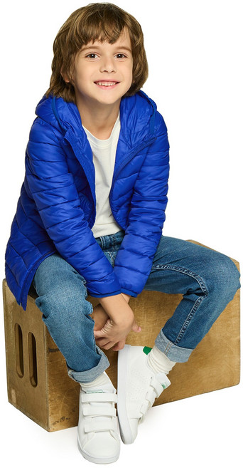 테슬라 패커블 주니어 경량 패딩 후드 자켓 TM-ZKJ13