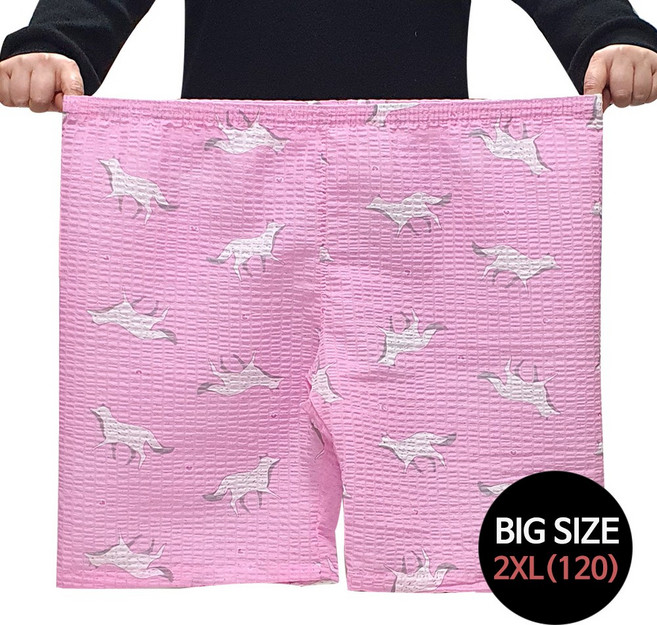 여성 시어서커 5부 파자마