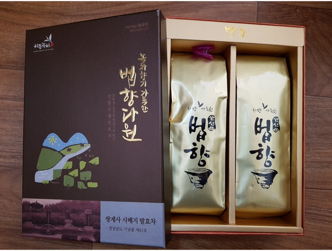 법향 시배지발효차(80g)40g2봉, 40g, 1개입