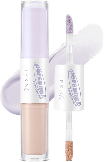 입큰 퍼스널 톤 코렉팅 컨실러 듀오 라벤더, 기본선택, 1개