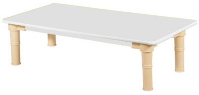 교연교구 어린이 공부상 좌식 책상 테이블 1인좌식책상, 회색+베이지