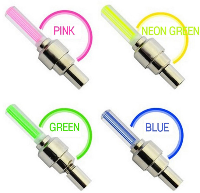 DH 자전거 휠 밸브 라이트, 1세트