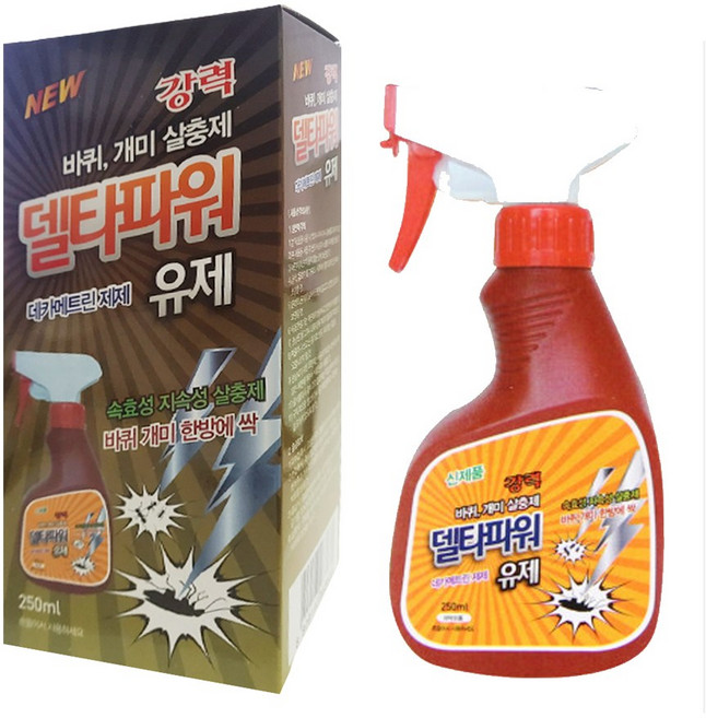 일명제약 델타파워 250ml 빈대 바퀴 개미 퇴치 제거 살충제, 1개