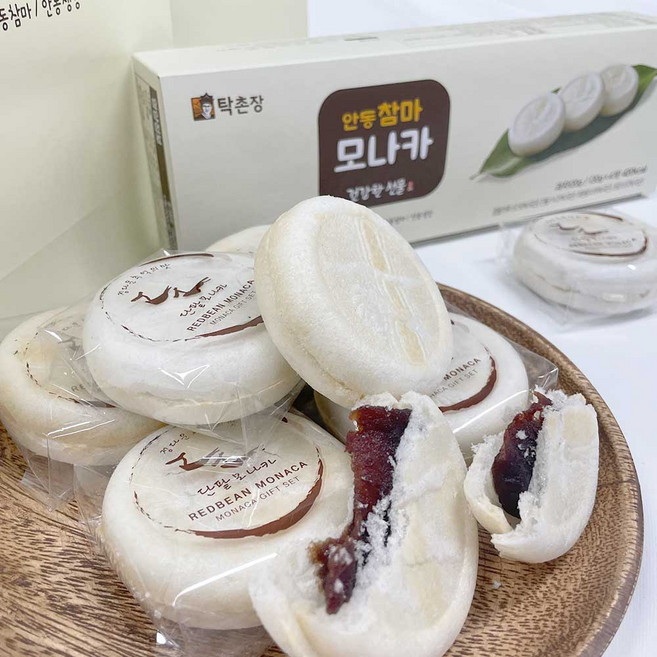 탁촌장 안동참마 모나카, 30g, 12개