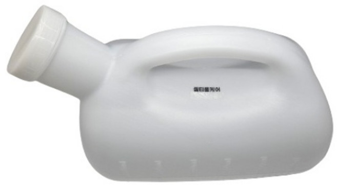 셀티풀케어 3000ml 남자소변통, 화이트, 1개