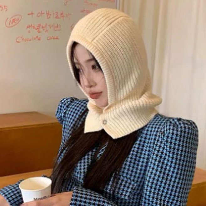 후드털모자 두건 귀여운 여성모자 이쁜 겨울외출_ 20279877EA