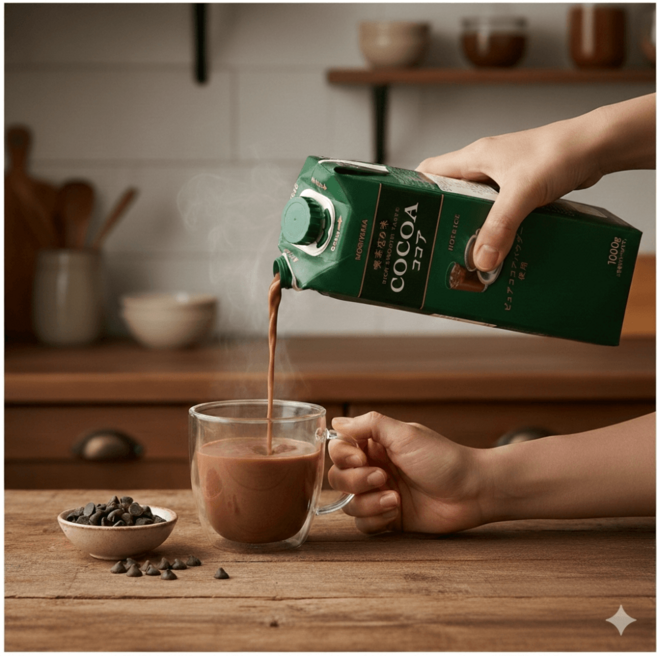 카페의 맛 그대로 모리야마 진한 코코아 1kg 3개입 6개입, 3개