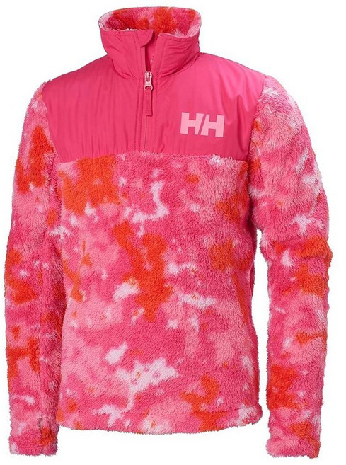 Helly-Hansen 아동용 챔피언 1/2 지퍼 미드레이어 876 콘크리트 AOP 14