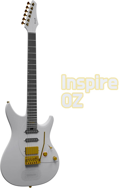 ENYA Inspire 스마트 탄소섬유 카본 일렉트릭 기타 연습용 끝판왕, OZ, 1개