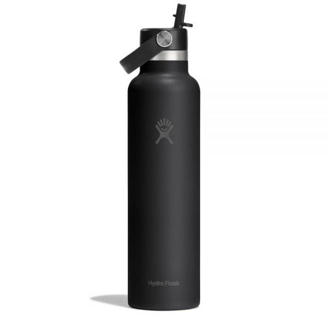 Hydro Flask 하이드로 플라스크 스탠다드 플렉스 스트로캡 텀블러 710ml 토널 트릴리움, 24 Oz, TONAL BLACK