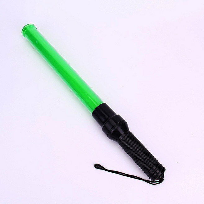 2기능 안전경광봉 유도봉 신호봉 53센치 다양한칼라, 그린, 1개