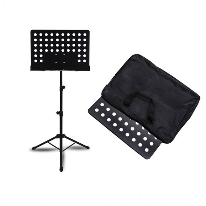 지니홀딩스 휴대용 접이식 악보 보면대 전문가용 고급 악보대 악보받이, 전문가용 보면대(가방포함), 1개