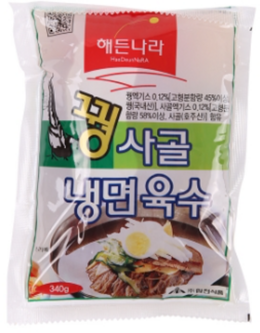 해든나라 꿩육수 냉면육수 340ml 꿩사골육수 실온보관 haccp, 3박스