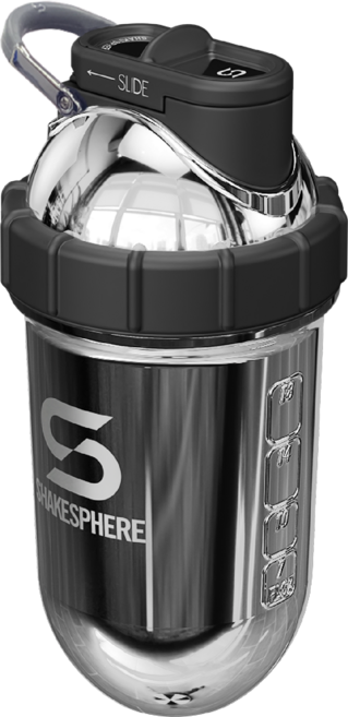 쉐이크스피어 스틸 트라이탄 프로틴쉐이커 쉐이크통, 스틸 미러 실버, 700ml, 1개