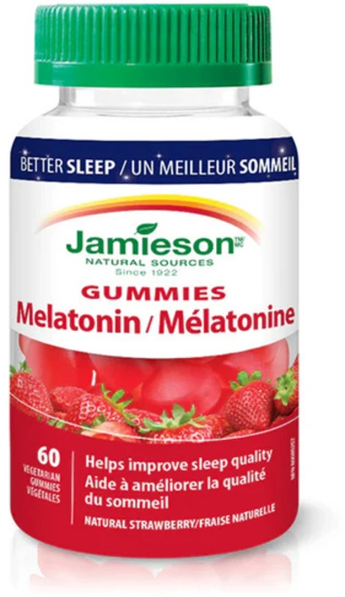 [캐나다]자미에슨 멜라구미 2.5mg 자기전에한입 Jamieson, 1개 - 쿠팡