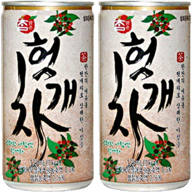 사무실 음료 세트 참맑은 헛개차 175ml x 60캔(30캔x2박스) 회사용 탕비실 교무실 학교 비치 추천, 60개