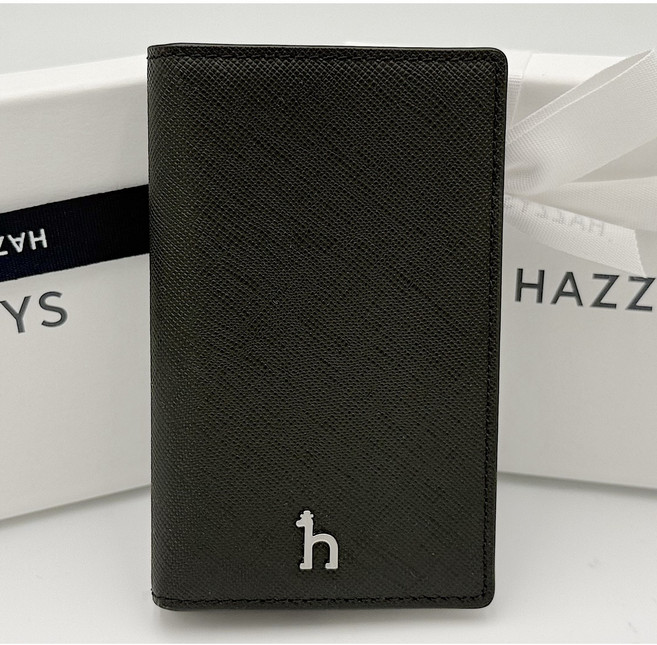 헤지스 퍼피로고 플랫 카드지갑 (선물포장)