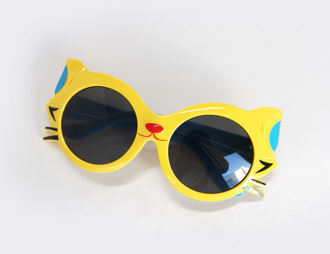 아기선글라스 말랑이 유아 선글라스 눈편한 편광렌즈 자외선차단 고양이 썬글라스