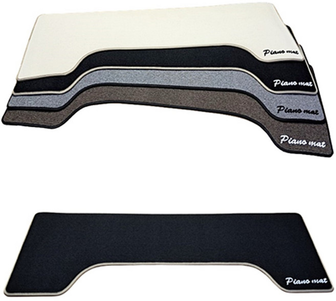 신제품 디지털 피아노방음매트 피아노방진매트 전자피아노 아파트층간소음매트, 블랙, 1개