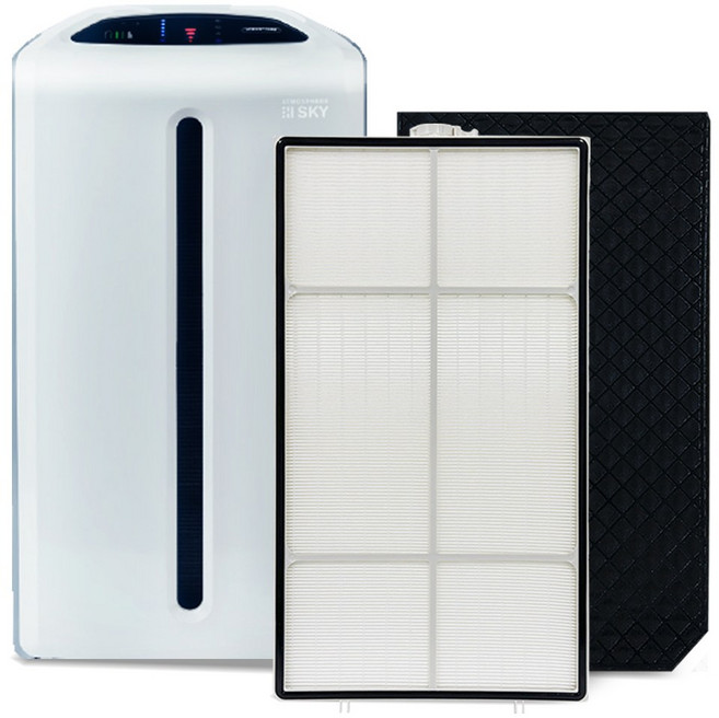 암웨이 엣모스피어 스카이 공기청정기 필터 SKY 120539k 탈취 헤파 신형 호환 교체, 1개, 스카이 (고급형세트 1개)
