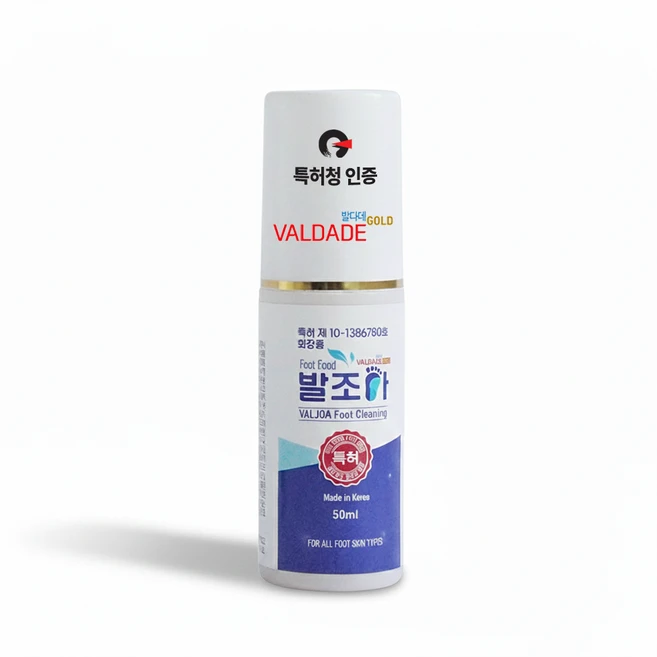 [발 특허 인증] 발다데골드 천연 문제성 발스프레이 발냄새제거 발각질제거 발톱 발문제 완화 스프레이 발조아, 50ml, 1개, 1개입 - 쿠팡