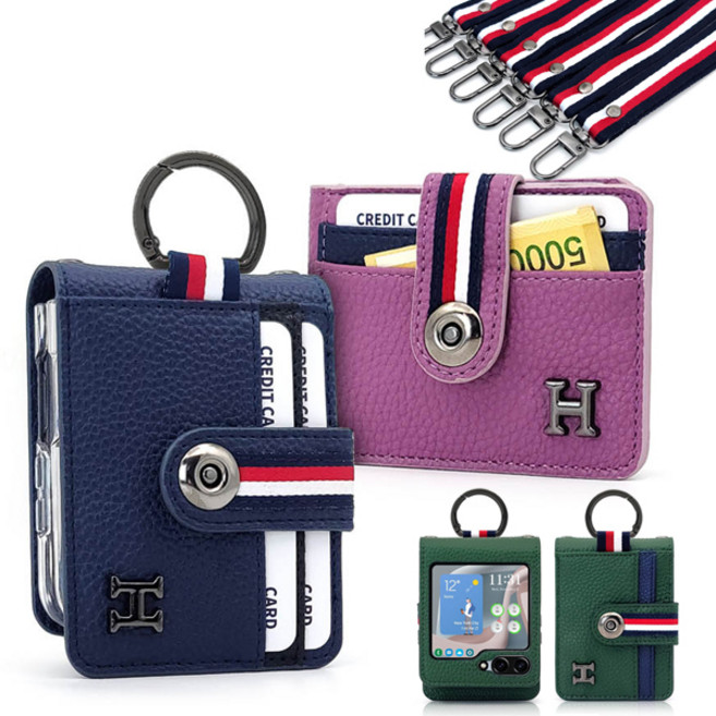 J2 갤럭시 Z플립 5/4/3/2/1 잭팟힙한 카드지갑 Z플립 케이스 + 스트랩 (세트 상품) 갤럭시 Z플립 5 Z플립 4 Z플립 3 Z플립 2 Z플립 1 케이스 커버