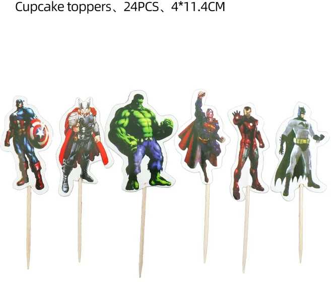 스파이더맨 케이크 장식 파티 용품 어린이 생일 액세서리 베이비 샤워 선물, 01 other, 01 pcs cake topper