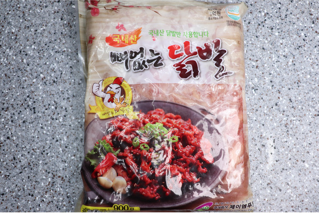 [국내산 뼈없는 닭발] 무뼈닭발 1kg, 1개