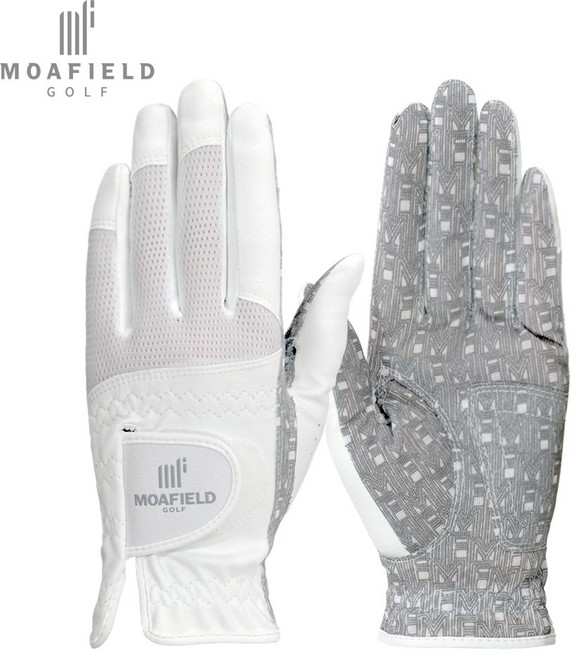모아필드 메쉬실리콘 골프장갑 MGW-F03 여성 왼손, 왼손착용