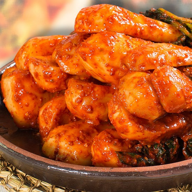 [웰빙촌] HACCP 인증 여수알타리김치, 1박스, 3kg